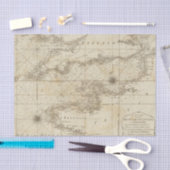 Papier Mousseline Un diagramme de la Manche britannique (Artisanat)