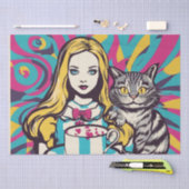 Papier Mousseline Un document de découpage sur les parties de pays d (Artisanat)