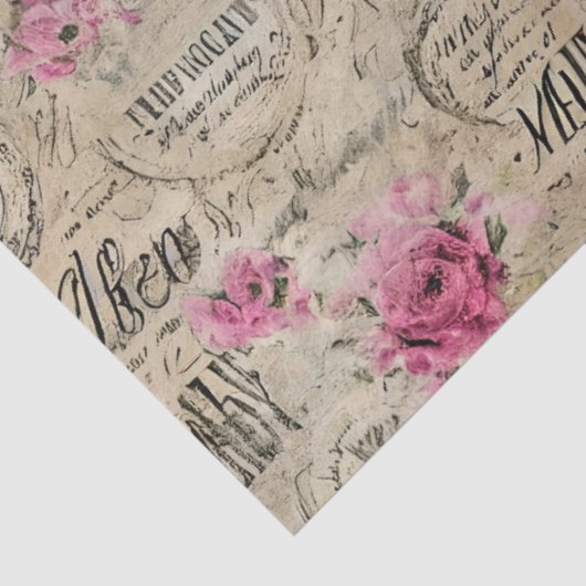 Papier Mousseline Un Ephémère français série 4 (Détail)