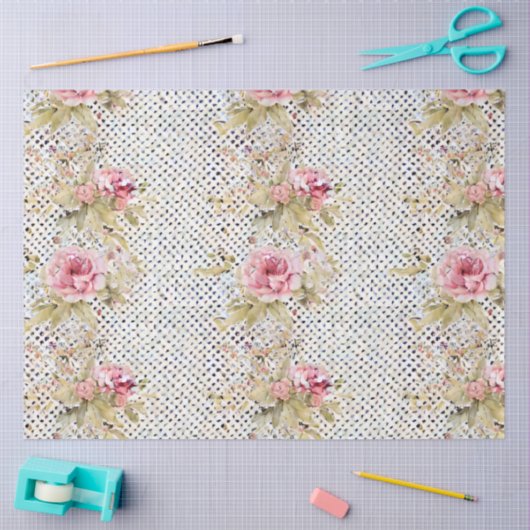 Papier Mousseline Un Ephémère français série 7 (Artisanat)