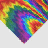 Papier Mousseline Un feu dans un arc-en-ciel (Détail)