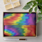 Papier Mousseline Un feu dans un arc-en-ciel (Cadeau)