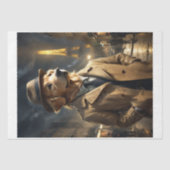 Papier Mousseline Un Golden Retriever comme détective à Paris (Recto)