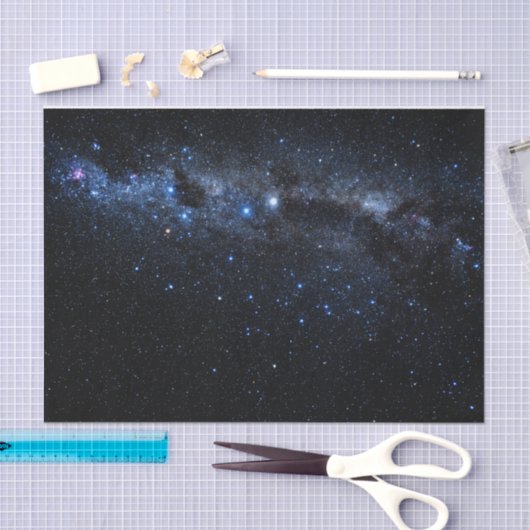Papier Mousseline Un groupe d'étoiles (Artisanat)