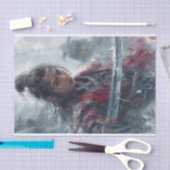 Papier Mousseline Un guerrier effrayant (Artisanat)