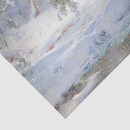 Papier Mousseline Un hivernage (Détail)