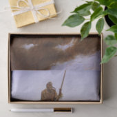 Papier Mousseline "Un Indien cri" Art Cowboy de Charles Russell (Cadeau)