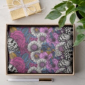 Papier Mousseline Un jardin coloré II (Cadeau)