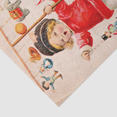 Papier Mousseline Un joyeux Noël par Ellen Clapsaddle (Détail)