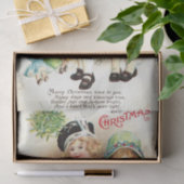 Papier Mousseline Un joyeux Noël par Ellen Clapsaddle (Cadeau)