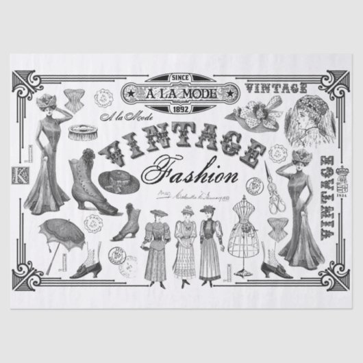 Papier Mousseline Un mode de La (Recto)