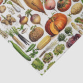 Papier Mousseline Un mode de vie sain produit des légumes (Détail)