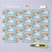 Papier Mousseline Un Motif photo personnalisé (Artisanat)