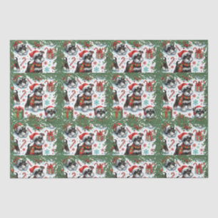Papier Mousseline Un Noël très schnauzer