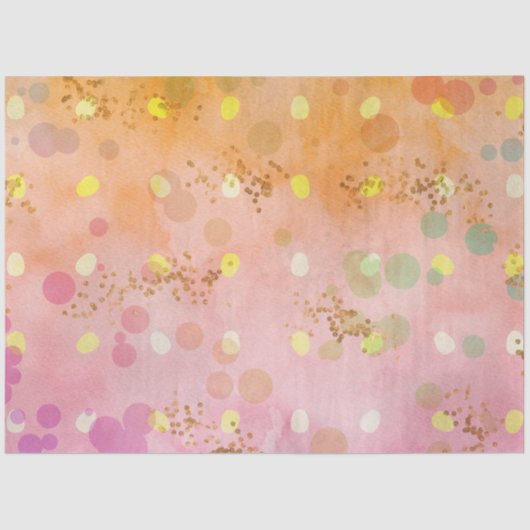 Papier Mousseline Un Oeuf de Pâques Aquarelle série Design 12 (Recto)