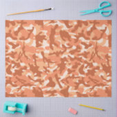 Papier Mousseline Un papier tissu Sherbet orange (Artisanat)