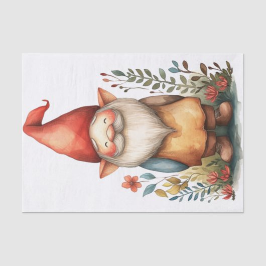 Papier Mousseline Un petit Gnome doux (Recto)