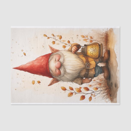 Papier Mousseline Un petit Gnome doux (Recto)