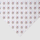 Papier Mousseline Un pingouin à Paris (Détail)