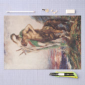 Papier Mousseline Un poète mort porté par un Centaur (Artisanat)