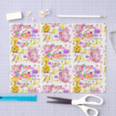 Papier Mousseline Un premier papier tissu d'anniversaire sauvage (Artisanat)