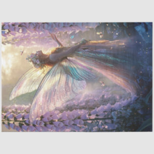 Papier Mousseline Un rêve Foxgloves Fairy Series Design #1