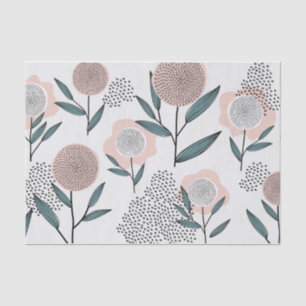 Papier Mousseline Un rose