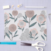 Papier Mousseline Un rose (Artisanat)