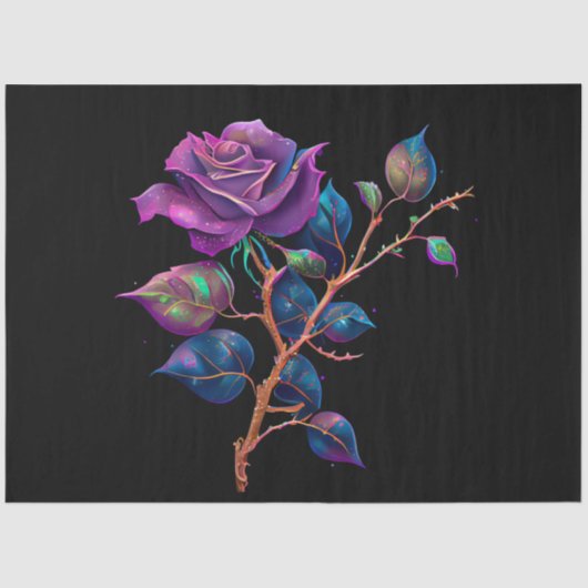 Papier Mousseline Un Rose aquarelle Clipart Series Design 7 (Recto)