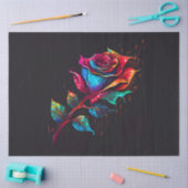 Papier Mousseline Un Rose d'aquarelle Clipart Series Design 3 (Artisanat)