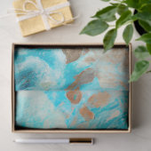 Papier Mousseline Un Shabby Bleu Chic Ephemera Design Series 7 (Cadeau)