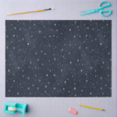 Papier Mousseline Un Silver Starry Night Series Design 8 (Artisanat)