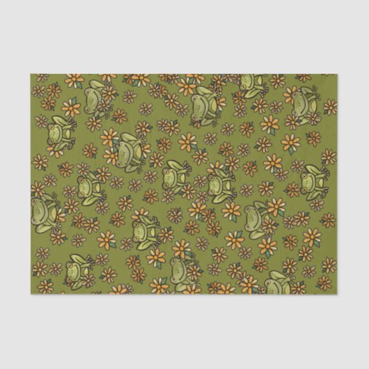 Papier Mousseline Un sourire Froggy (Recto)