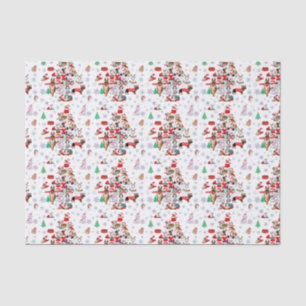Papier Mousseline Un très joyeux Noël Doggie