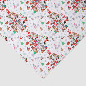 Papier Mousseline Un très joyeux Noël Doggie (Détail)