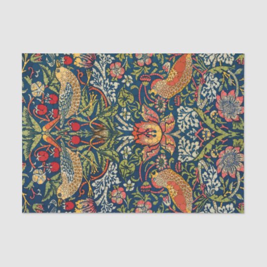 Papier Mousseline Un voleur de fraises, des points d'infini par aprè (Recto)