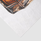 Papier Mousseline Un Whiskey Design Vintage série 1 (Détail)