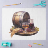 Papier Mousseline Un Whiskey Design Vintage série 12 (Artisanat)