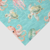 Papier Mousseline Underwater Sea (Détail)