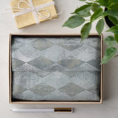 Papier Mousseline Une Alice bleue au pays des merveilles Conception  (Cadeau)