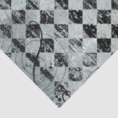 Papier Mousseline Une Alice bleue au pays des merveilles Conception  (Détail)