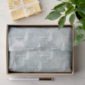 Papier Mousseline Une Alice bleue au pays des merveilles Conception (Cadeau)