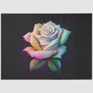 Papier Mousseline Une aquarelle Rose Clipart Series Design 1