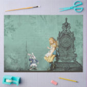 Papier Mousseline Une autre Alice au pays des merveilles Conception  (Artisanat)