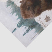 Papier Mousseline Une chance pour l'ours par Philip Russell Goodwin (Détail)