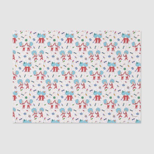 Papier Mousseline Une chose deux Motif de fête (Recto)