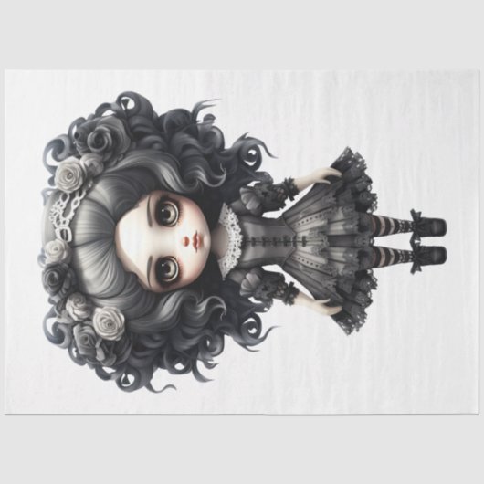 Papier Mousseline Une collection de conceptions de costumes d'Hallow (Recto)