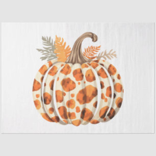 Papier Mousseline Une collection de modèles de citrouilles d'automne