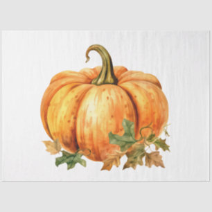 Papier Mousseline Une collection de modèles de citrouilles d'automne
