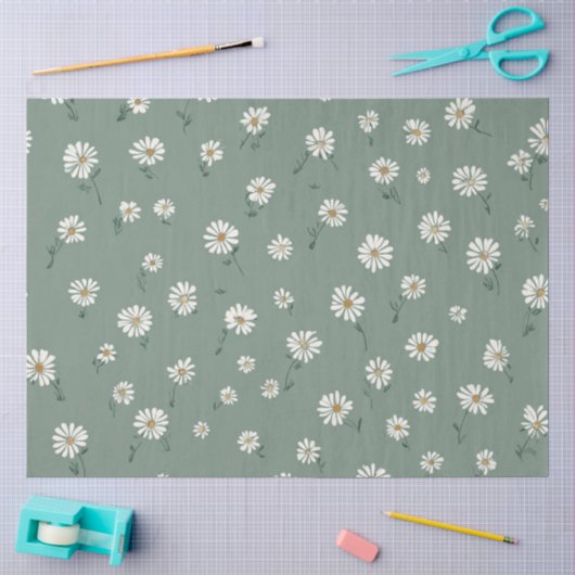 Papier Mousseline Une conception de la série Pâques Boho #4 (Artisanat)